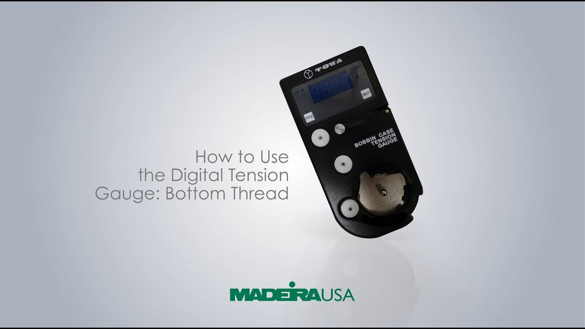 🎯 How to Use the Towa Digital Tension Gauge for Embroidery Machines