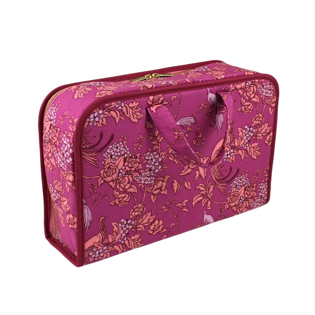 Craft Storage Sewing Case with handle - PINK
