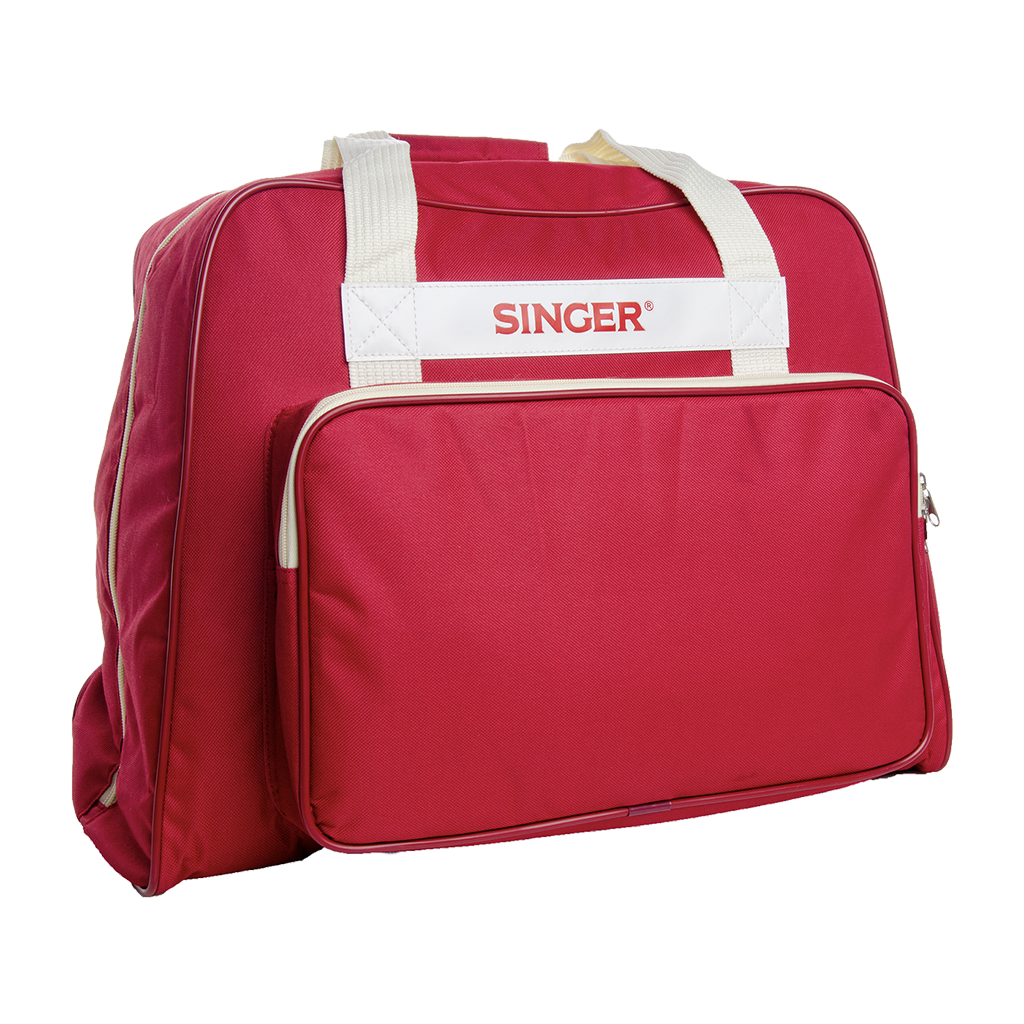 SINGER Sewing Machine Carry Case - Brick Red