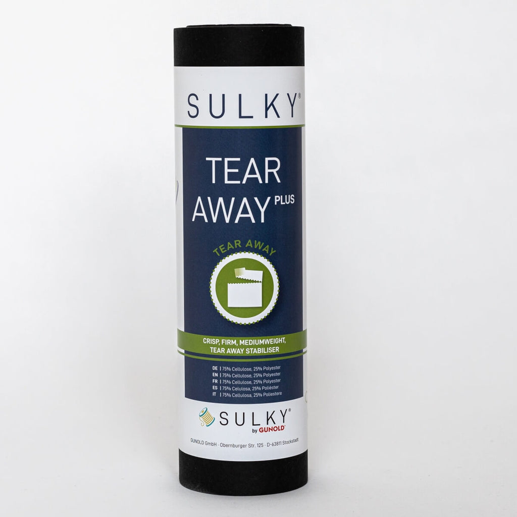 Sulky Tear Away Plus - 50cmx25m Rolls Embroidery Stabilizer