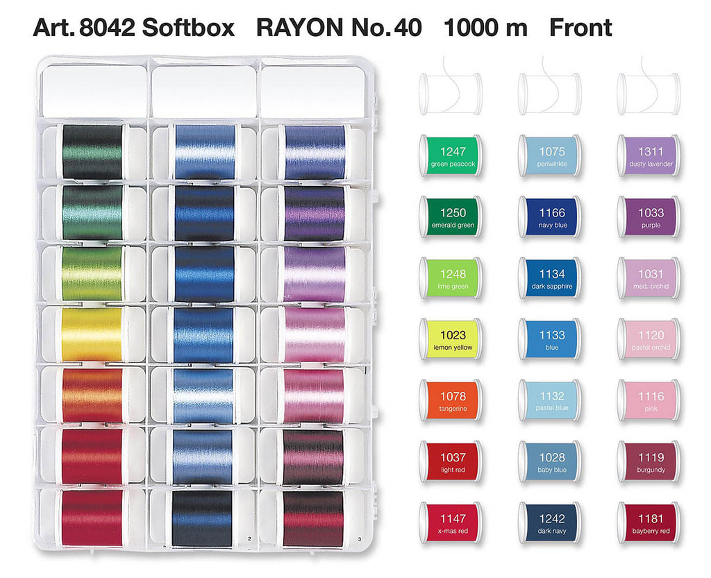 Madeira Rayon Embroidery Thread Gift Box