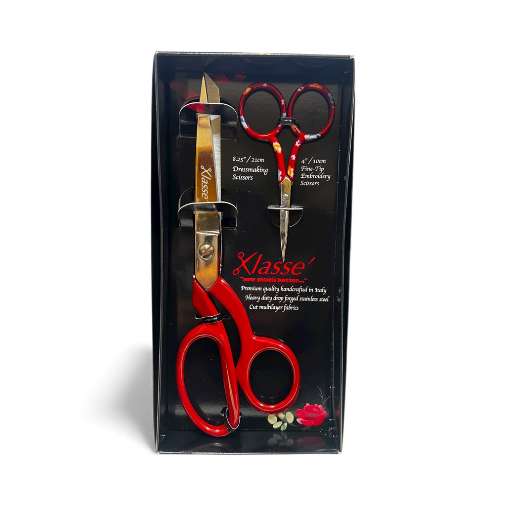 Klasse Italy Scissors Gift Set - 8.25" + 4"