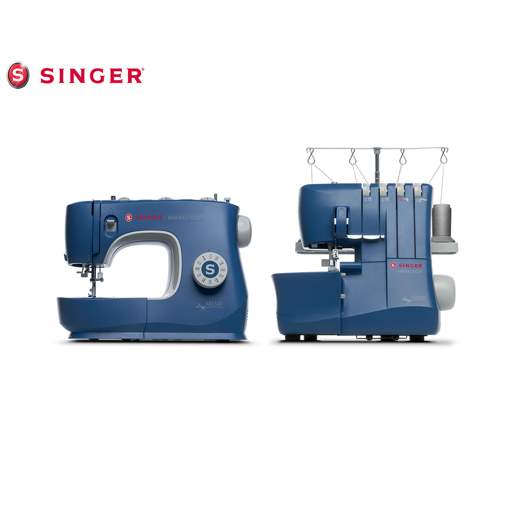 Singer "Making the Cut" Sewing Machine & Overlocker Bundle Pack