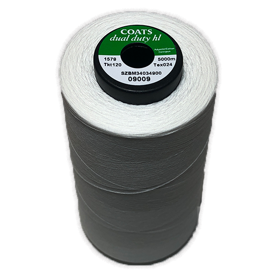 Coats Dual Duty (Poly-Cotton) General Use Thread - 5000m Cones