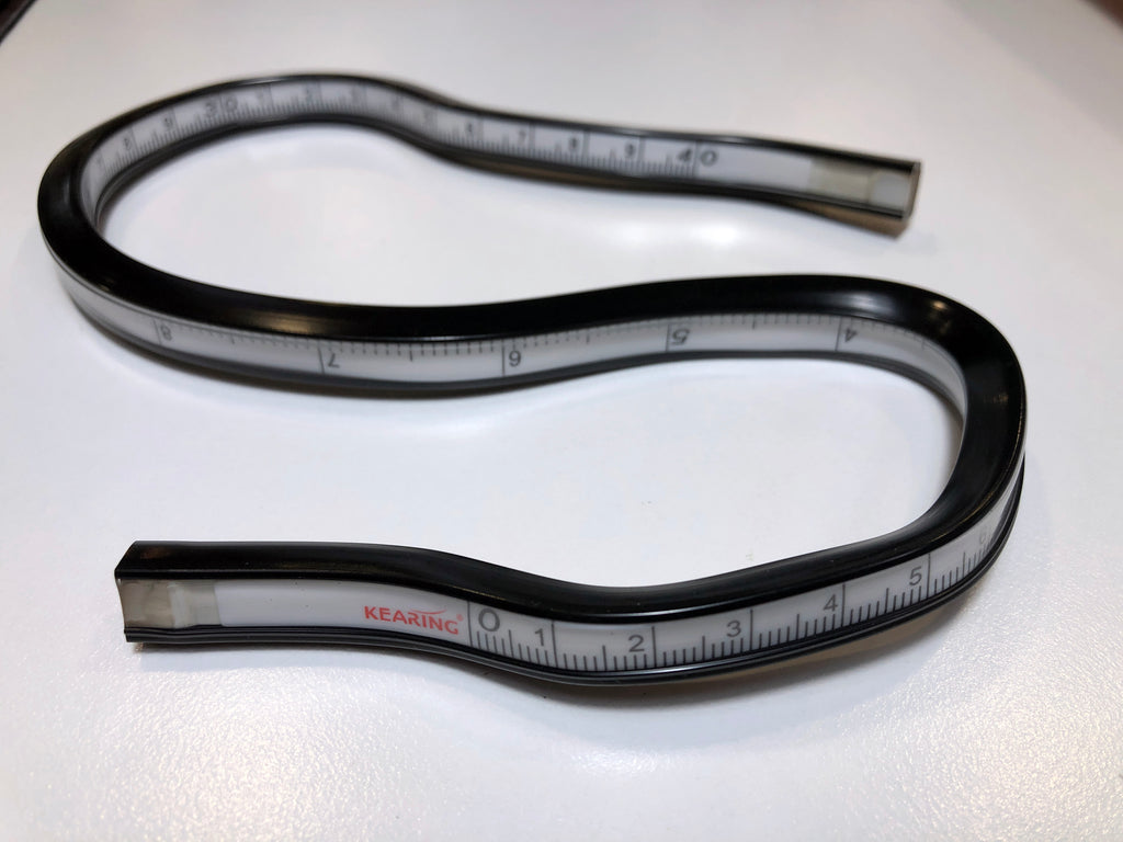 Kearing Flexible Curve Ruler - Black 40cm
