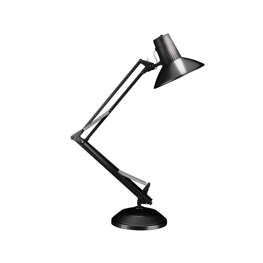 Superlux Medium Reach Equipoise Task Lamp with Base - Black