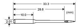 Industrial Overlocker Needles B27 DCx27