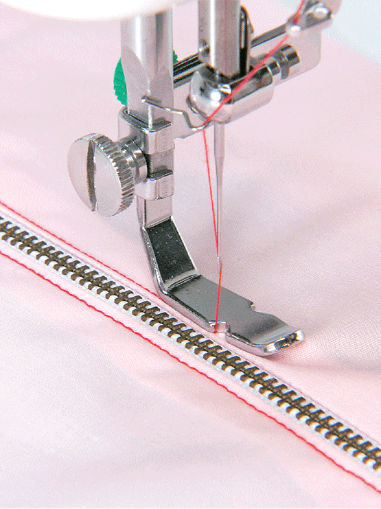 Juki TL Series Adjustable Zipper Foot. A9838-090-0A0