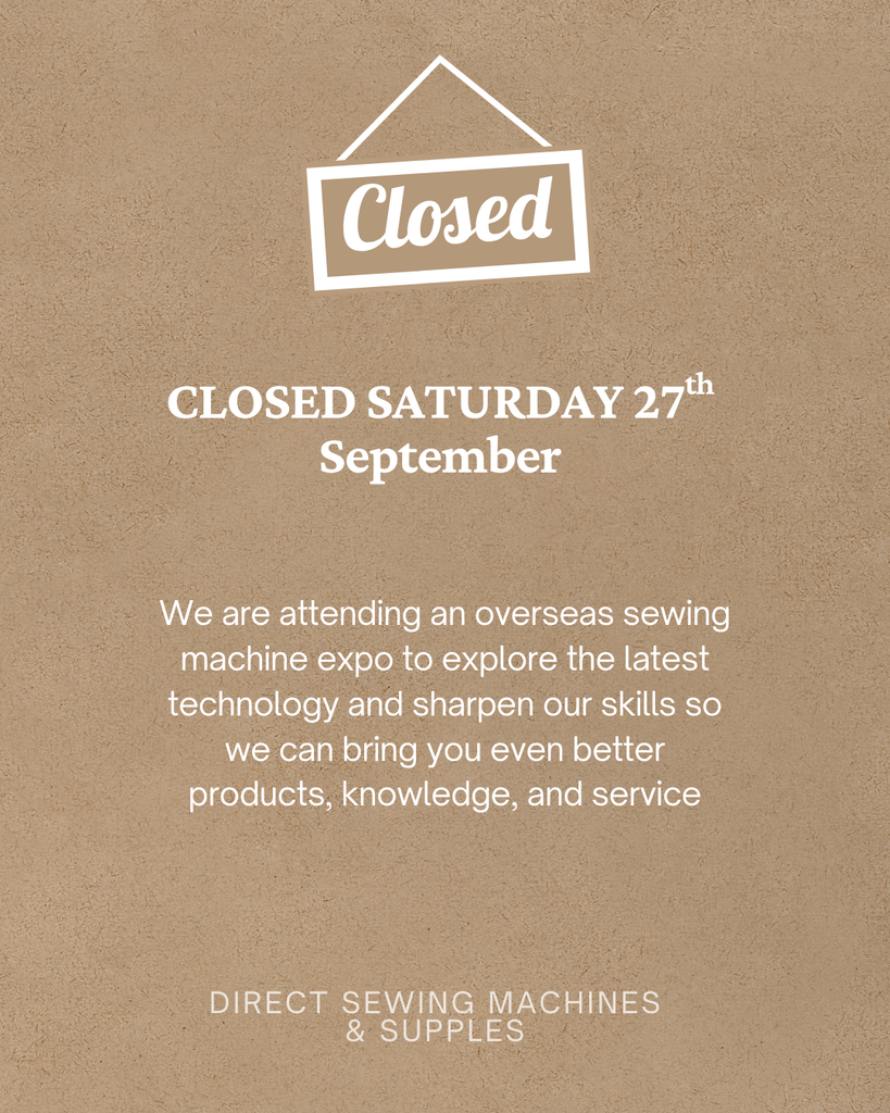 We’re Off to CISMA 2025 – Store Closed Saturday 27th September