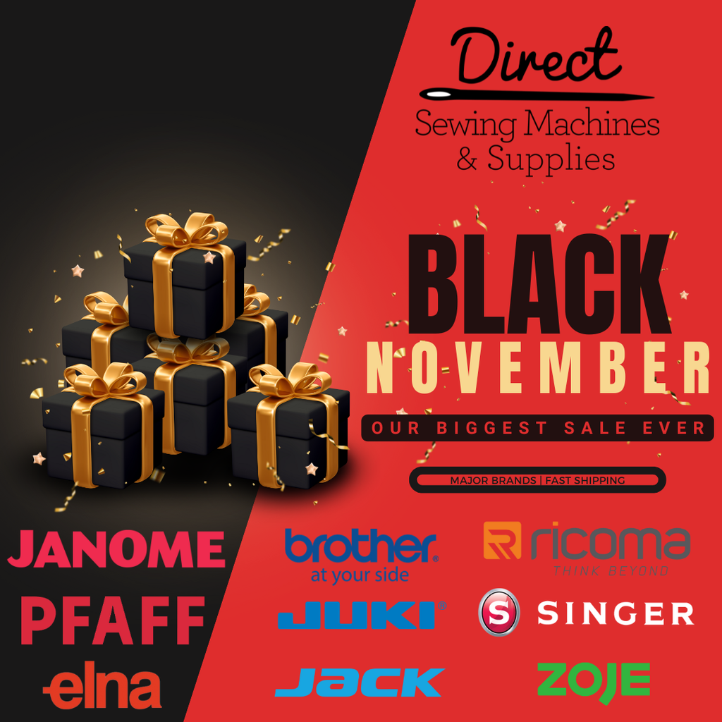 Black November 2025: New Zealand’s Biggest Sewing Machine Sale Is Here!