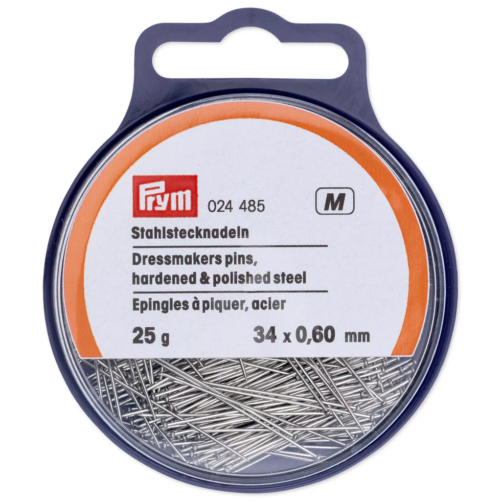 Prym Dressmaking Pins 0.6 L=34mm, Qty=25g