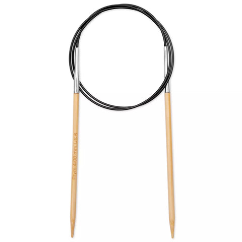 Prym 1530 bamboo circular knitting needle 80cm in 4.00mm