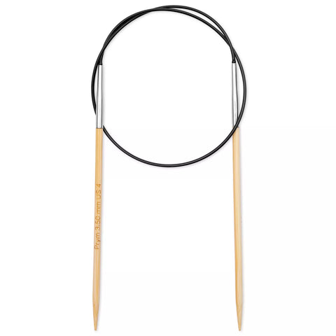 Prym 1530 bamboo circular knitting needle 60cm in 3.50mm