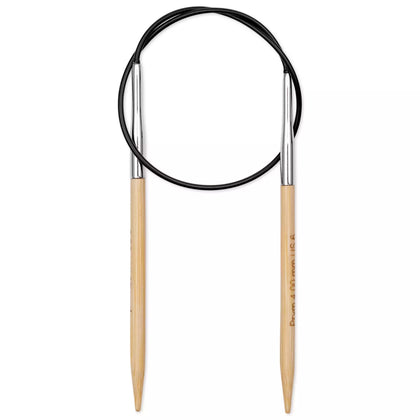 Prym 1530 bamboo circular knitting needle 40cm in 4.00mm