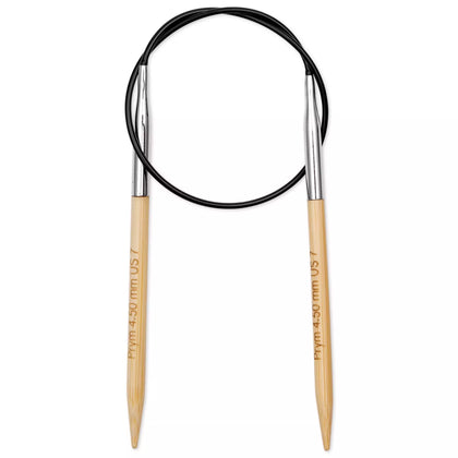 Prym 1530 bamboo circular knitting needle 40cm in 4.50mm