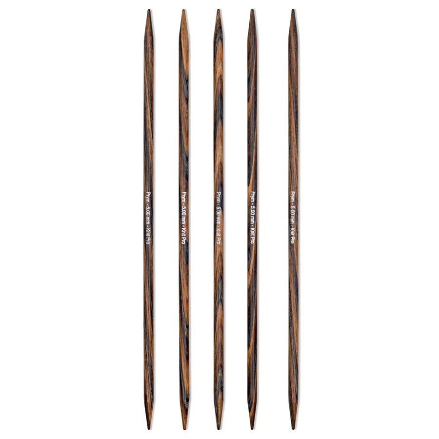 Prym KnitPro natural wood double-pointed needle tips