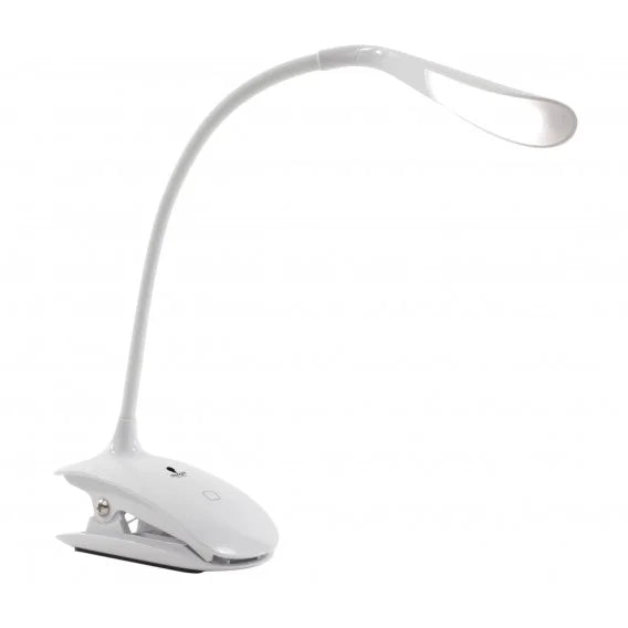 Daylight Smart Clip-On AN1380 white rechargeable LED clip lamp