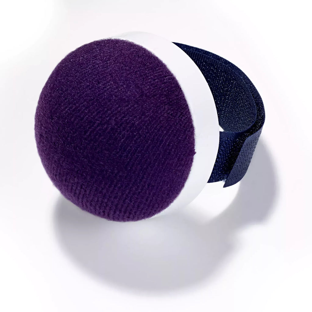 Prym Wrist Pin Cushion with Velcro Strap – Blue/Purple