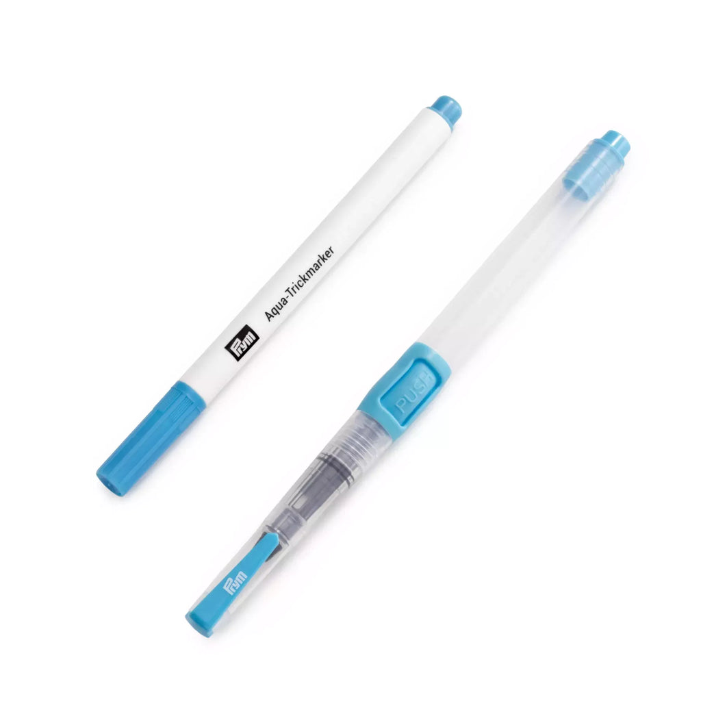 Prym Water-Erasable Aqua Trick Marker with Water Pen for Sewing & Quilting