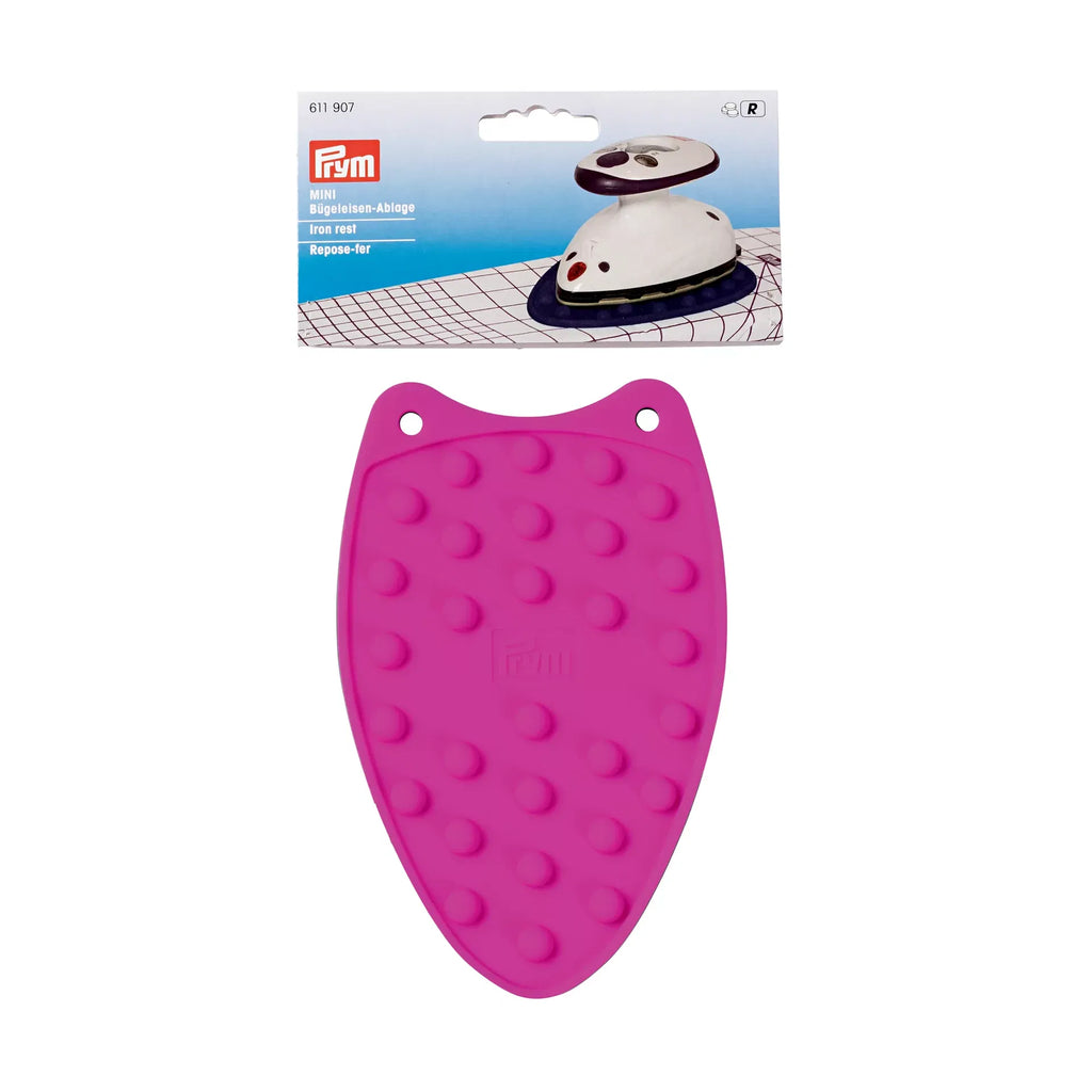 Prym Silicone Iron Rest Mini (Pink) – Suits Birch Mini Iron