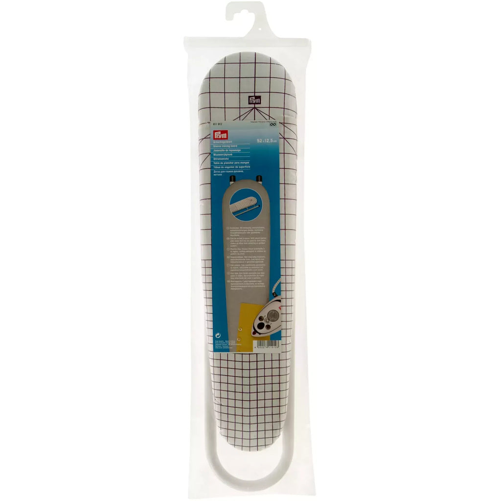 Prym Sleeve Ironing Board – 52 × 12.5 cm, White/Violet