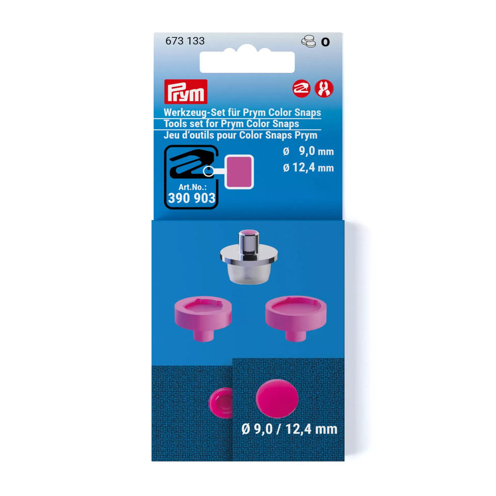 Prym VARIO Tools Set for Color Snaps Ø 9 mm & Ø 12.4 mm