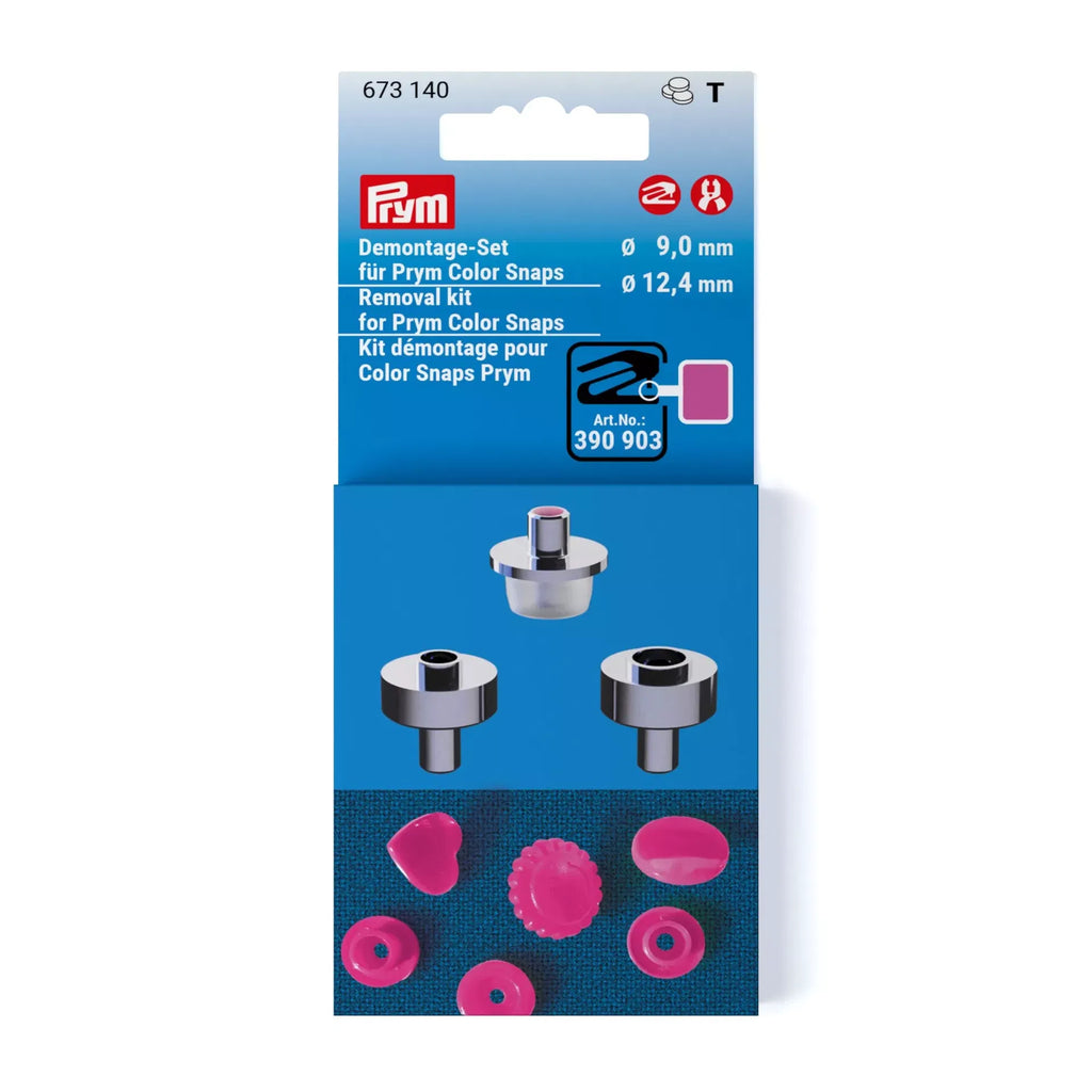 Prym VARIO Removal Kit for Colour Snaps Ø 9 mm & Ø 12.4 mm