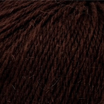 Purrino possum merino yarn shade 23 Chocolate