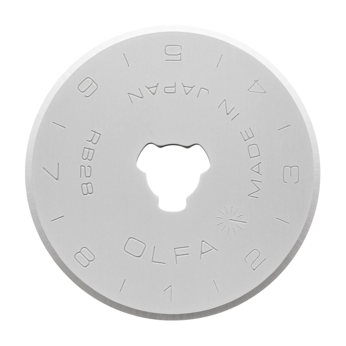 OLFA RB28-2 genuine 28mm tungsten steel rotary cutter replacement blades two pack