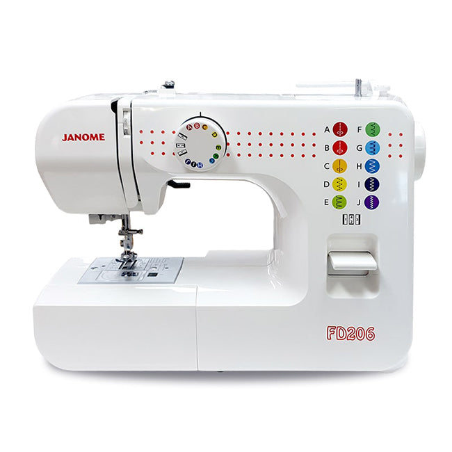 Janome FD206 beginner mechanical sewing machine
