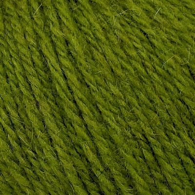 Purrino possum merino yarn shade 30 Grass