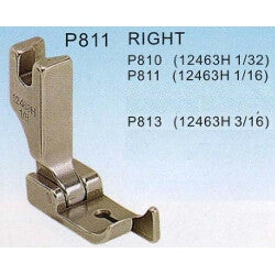 Hinged Raised Guide Foot for Commercial Machines