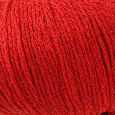 Purrino possum merino yarn shade 34 Flame