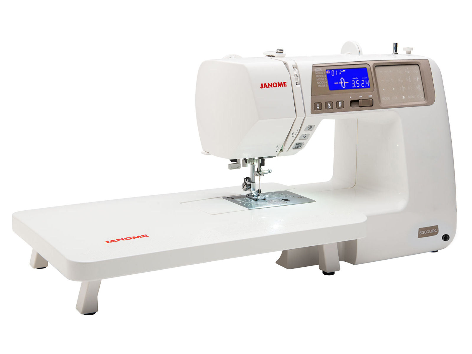 Janome 5300QDC computerised sewing and quilting machine
