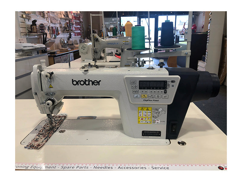 Brother S-7250A industrial sewing machine in the Direct Sewing showroom