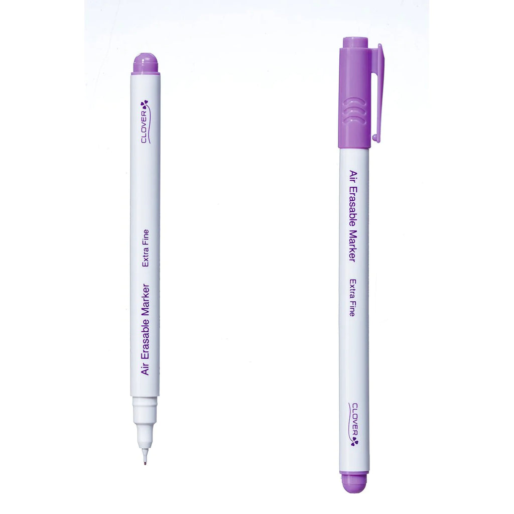 Clover Air Erasable Marker (Extra Fine Tip) Purple