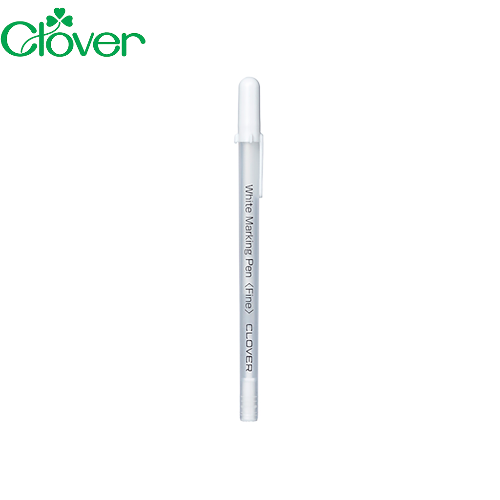 Fine White Marking Pen by Clover