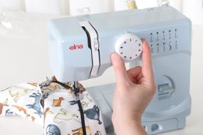 Elna 525 Mini Sewing Machine - Grey (Perfect for Children)