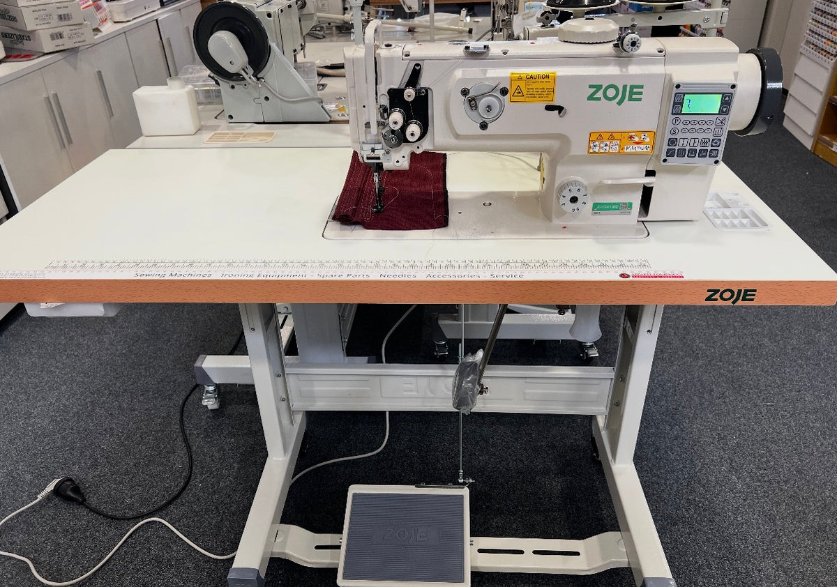 Zoje ZJ1541-BD complete industrial table, stand and pedal workstation