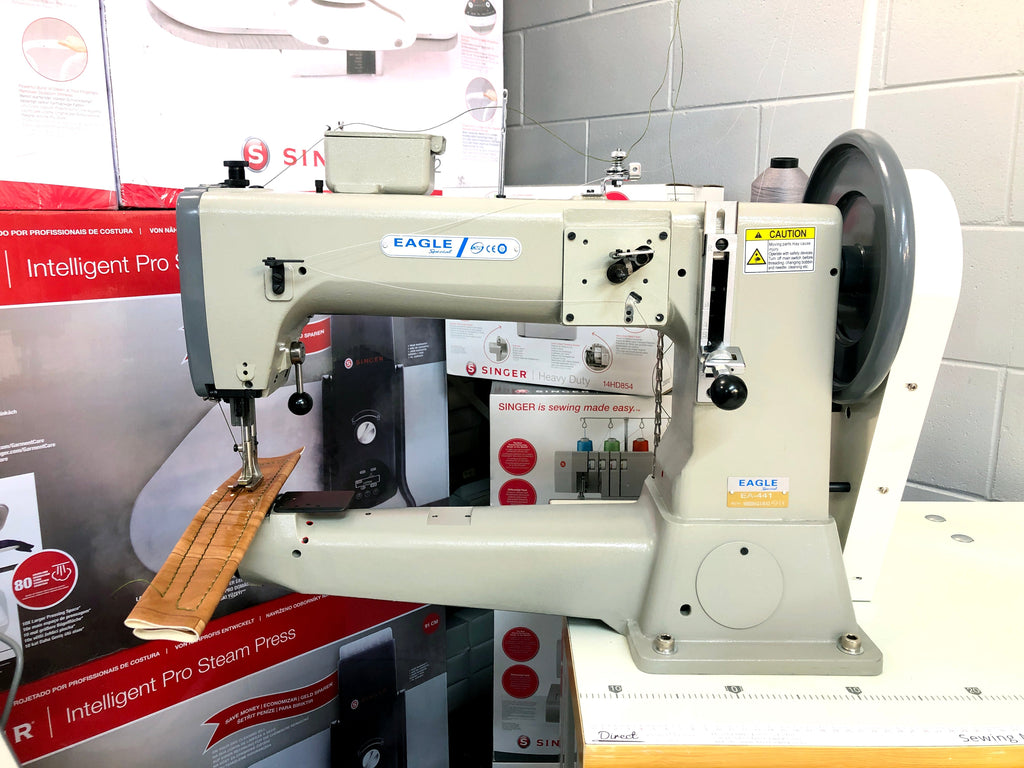 Extra Heavy Duty Long Arm Cylinder Walking Foot Machine
