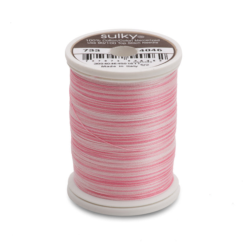 Sulky Cotton 30 Variegated Thread. 450m