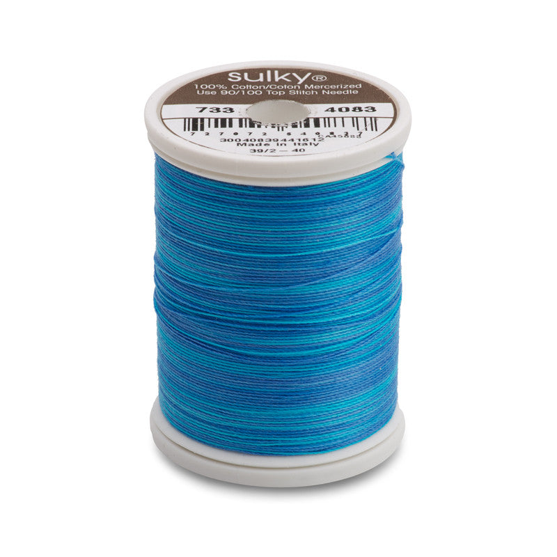 Sulky Cotton 30 Variegated Thread. 450m
