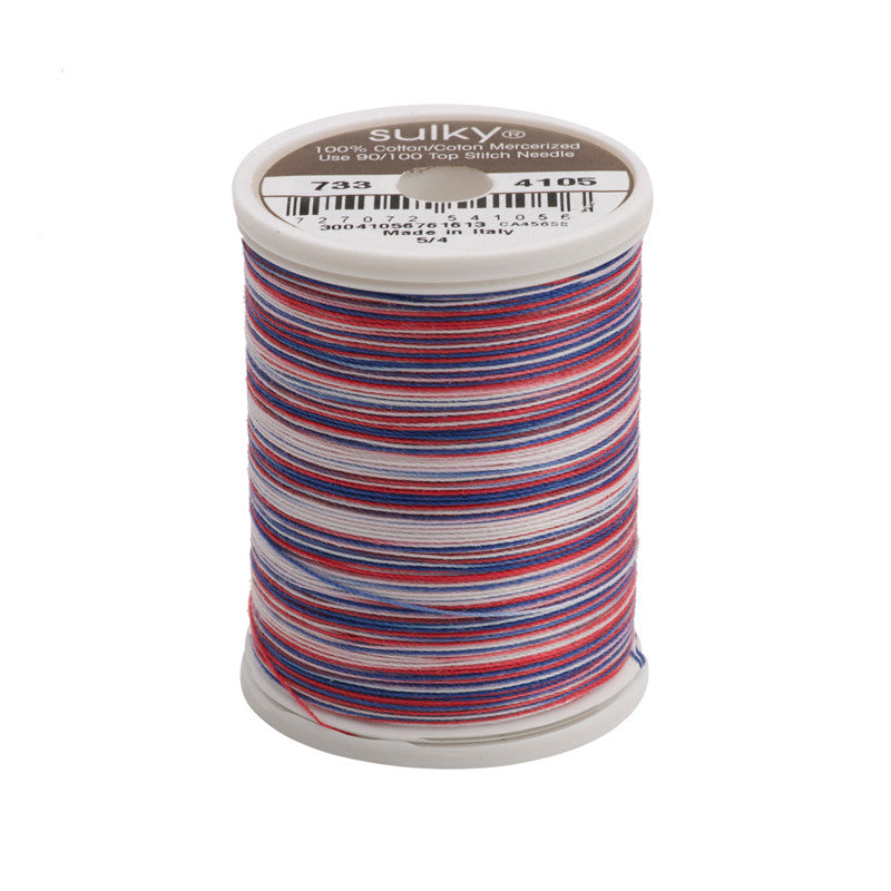 Sulky Cotton 30 Variegated Thread. 450m