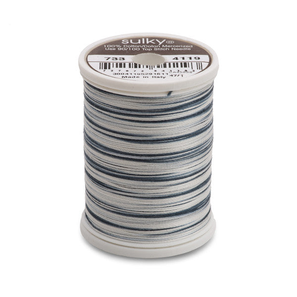 Sulky Cotton 30 Variegated Thread. 450m