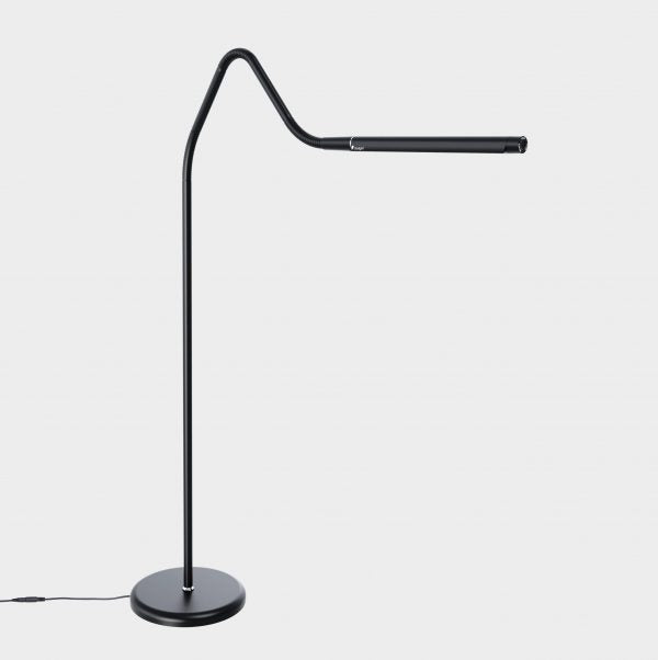 Daylight Electra A35231 satin black LED floor lamp