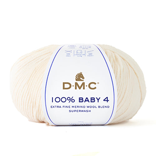 DMC Baby 4 shade 101 Cream Off White