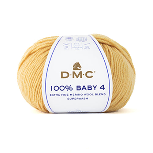 DMC Baby 4 shade 110 Buttercup