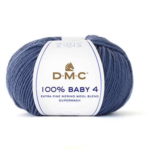 DMC Baby 4 shade 111 Navy Deep Blue