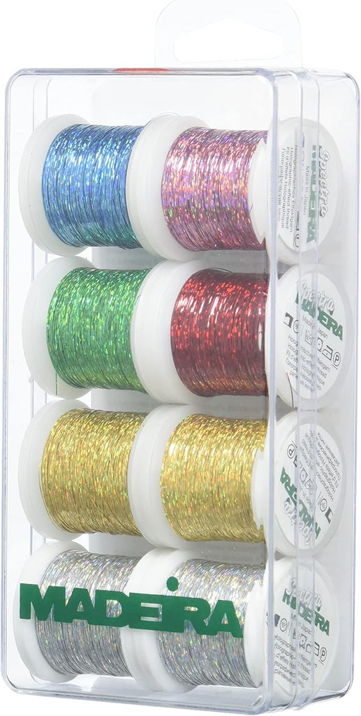 Madeira Metallic Jewel/Spectre Thread Set - 8 Colours