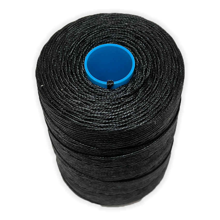 Coats Classic Waxed Braided Polyester 1.8mm Black